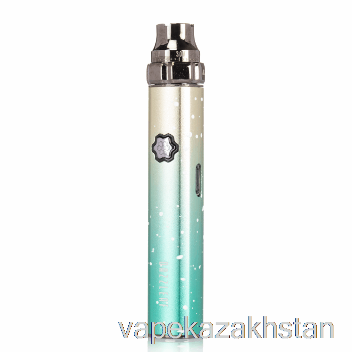 Vape Kazakhstan DAZZLEAF SQUARii Top Twist 510 Battery Gold / Green Splatter